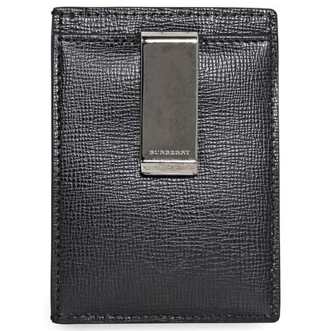 burberry men's wallet money clip.